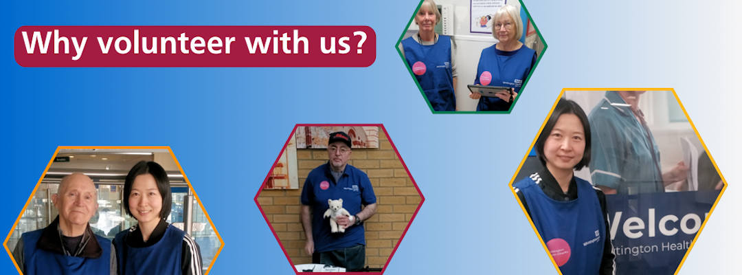 Volunteer Services - Why Volunteer with us? - Top Image